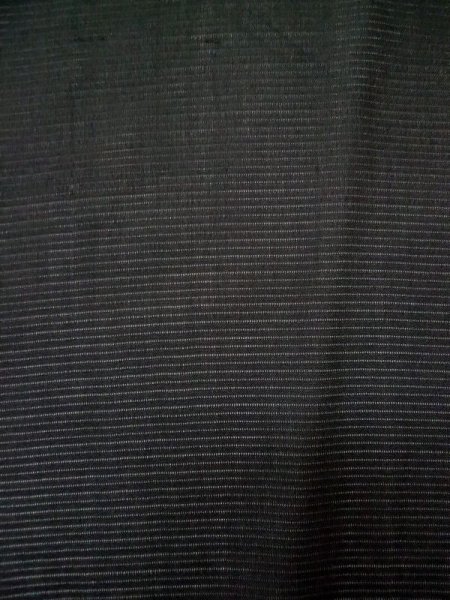 画像6: L0318S  男性用羽織 男性用着物  シルク(正絹)   黒,  【中古】 【USED】 【リサイクル】 ★☆☆☆☆ (6)