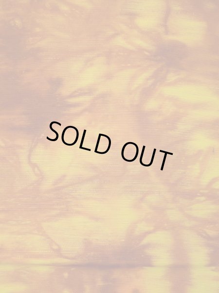 画像6: L0323T 八寸(袋名古屋)帯 女性用着物 シルク(正絹) 淡い  イエロー(黄色) ぼかし 【中古】 【USED】 【リサイクル】 ★★★★☆ (6)