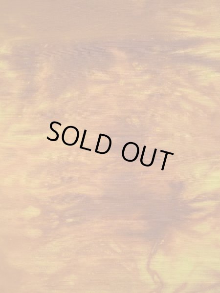 画像7: L0323T 八寸(袋名古屋)帯 女性用着物 シルク(正絹) 淡い  イエロー(黄色) ぼかし 【中古】 【USED】 【リサイクル】 ★★★★☆ (7)