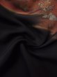 画像12: L0324F  羽織 女性用着物  シルク（正絹）   黒, 菊 【中古】 【USED】 【リサイクル】 ★★★☆☆ (12)