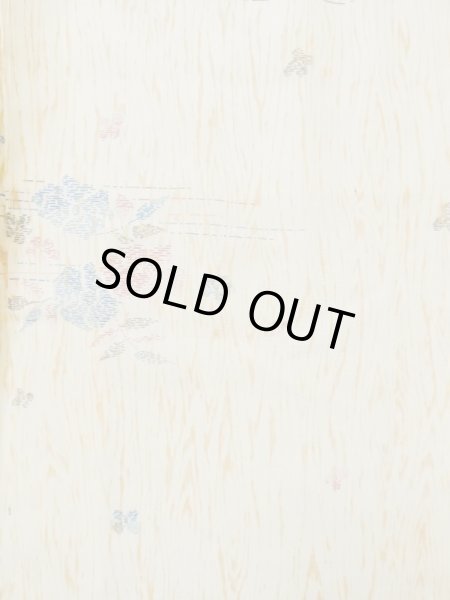 画像4: L0330D  羽織 女性用着物  化繊   クリーム, 花 【中古】 【USED】 【リサイクル】 ★★☆☆☆ (4)