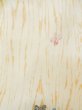 画像7: L0330D  羽織 女性用着物  化繊   クリーム, 花 【中古】 【USED】 【リサイクル】 ★★☆☆☆ (7)