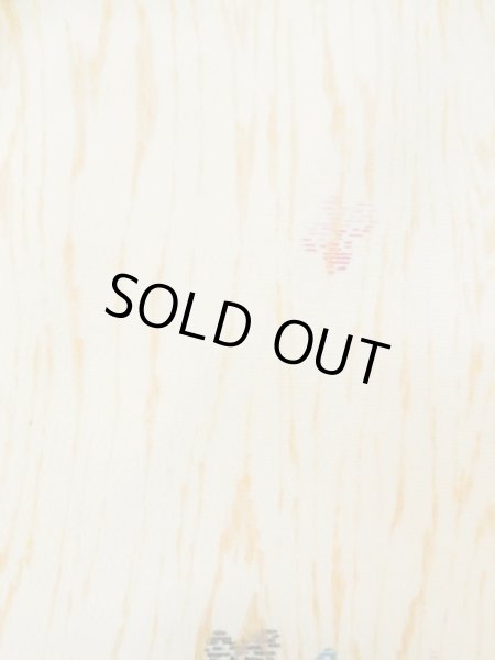 画像7: L0330D  羽織 女性用着物  化繊   クリーム, 花 【中古】 【USED】 【リサイクル】 ★★☆☆☆ (7)