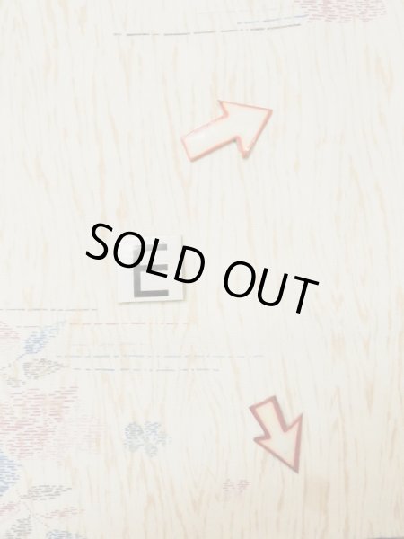 画像19: L0330D  羽織 女性用着物  化繊   クリーム, 花 【中古】 【USED】 【リサイクル】 ★★☆☆☆ (19)