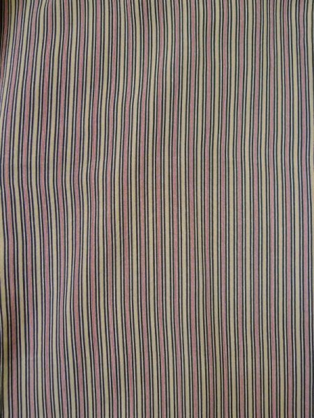 画像3: L0330F  羽織 女性用着物  シルク(正絹)   ゴールド(金), 縞 【中古】 【USED】 【リサイクル】 ★★★☆☆ (3)