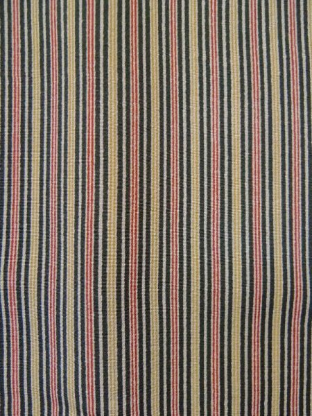 画像5: L0330F  羽織 女性用着物  シルク(正絹)   ゴールド(金), 縞 【中古】 【USED】 【リサイクル】 ★★★☆☆ (5)