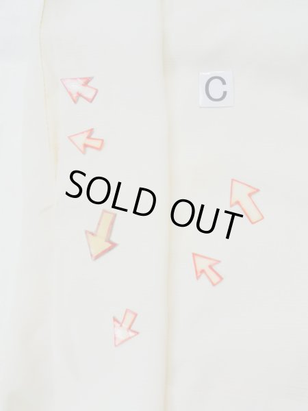 画像14: L0331R  襦袢 女性用着物  シルク(正絹)   オフ ホワイト,  【中古】 【USED】 【リサイクル】 ★☆☆☆☆ (14)