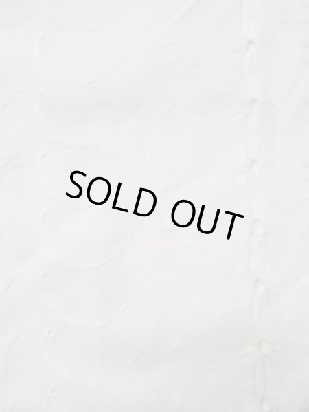 画像6: L0406A  襦袢 女性用着物  綿   オフ　ホワイト, 抽象的模様 【中古】 【USED】 【リサイクル】 ★★★☆☆ (6)