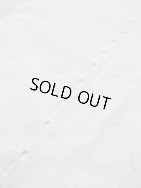 画像8: L0406A  襦袢 女性用着物  綿   オフ　ホワイト, 抽象的模様 【中古】 【USED】 【リサイクル】 ★★★☆☆ (8)