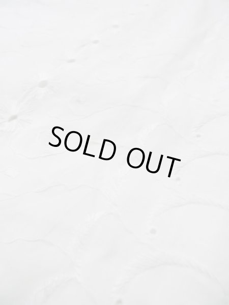 画像9: L0406A  襦袢 女性用着物  綿   オフ　ホワイト, 抽象的模様 【中古】 【USED】 【リサイクル】 ★★★☆☆ (9)