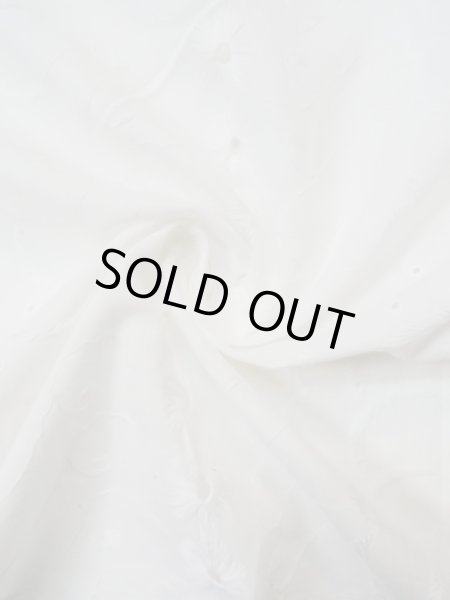 画像10: L0406A  襦袢 女性用着物  綿   オフ　ホワイト, 抽象的模様 【中古】 【USED】 【リサイクル】 ★★★☆☆ (10)