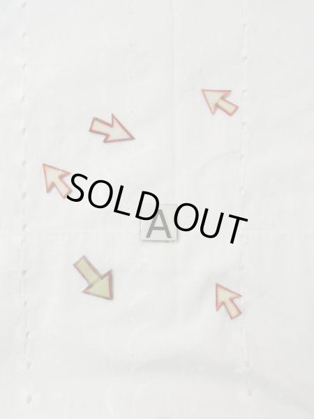 画像13: L0406A  襦袢 女性用着物  綿   オフ　ホワイト, 抽象的模様 【中古】 【USED】 【リサイクル】 ★★★☆☆ (13)