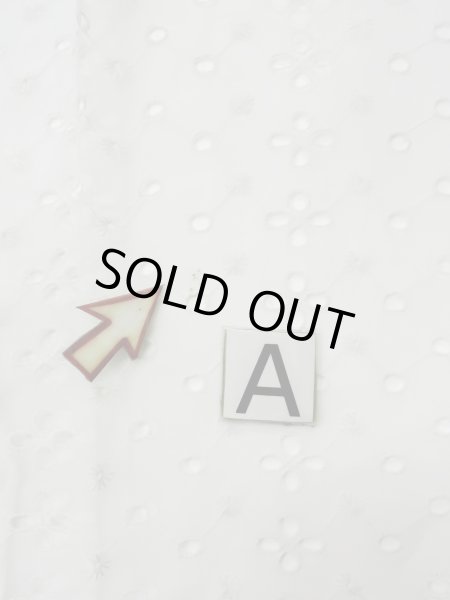 画像13: L0406C  襦袢 女性用着物  麻   オフ　ホワイト, 抽象的模様 【中古】 【USED】 【リサイクル】 ★★☆☆☆ (13)