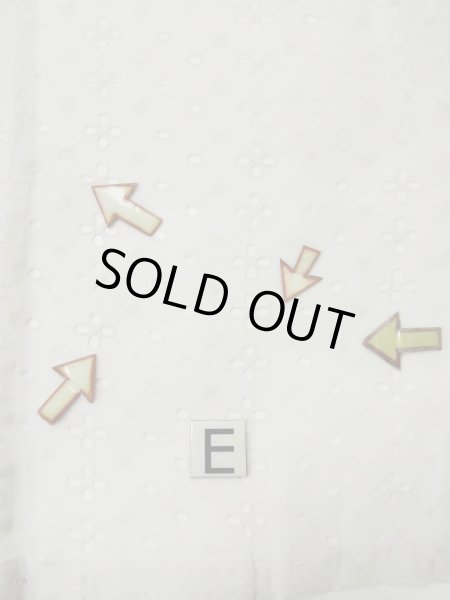 画像17: L0406C  襦袢 女性用着物  麻   オフ　ホワイト, 抽象的模様 【中古】 【USED】 【リサイクル】 ★★☆☆☆ (17)