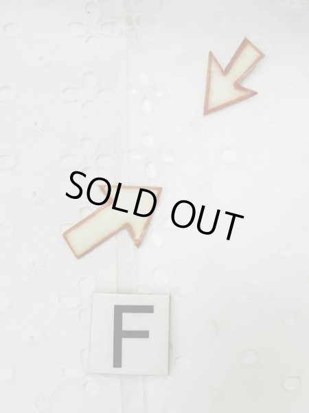 画像18: L0406C  襦袢 女性用着物  麻   オフ　ホワイト, 抽象的模様 【中古】 【USED】 【リサイクル】 ★★☆☆☆ (18)