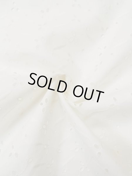 画像9: L0406D  襦袢 女性用着物  綿   オフ ホワイト, 抽象的模様 【中古】 【USED】 【リサイクル】 ★★☆☆☆ (9)