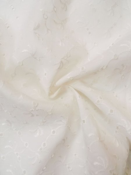 画像10: L0406E  襦袢 女性用着物  麻   オフ ホワイト, 抽象的模様 【中古】 【USED】 【リサイクル】 ★★☆☆☆ (10)