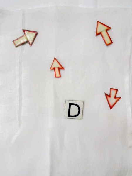 画像15: L0406F  襦袢 女性用着物  麻   オフ ホワイト,  【中古】 【USED】 【リサイクル】 ★★☆☆☆ (15)