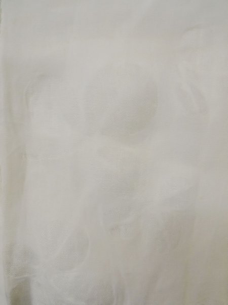 画像7: L0406G  襦袢 女性用着物 使用感あり。 麻   オフ ホワイト,  【中古】 【USED】 【リサイクル】 ★☆☆☆☆ (7)