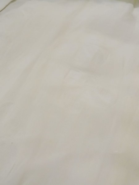 画像9: L0406G  襦袢 女性用着物 使用感あり。 麻   オフ ホワイト,  【中古】 【USED】 【リサイクル】 ★☆☆☆☆ (9)