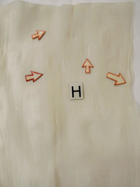画像21: L0406G  襦袢 女性用着物 使用感あり。 麻   オフ ホワイト,  【中古】 【USED】 【リサイクル】 ★☆☆☆☆ (21)