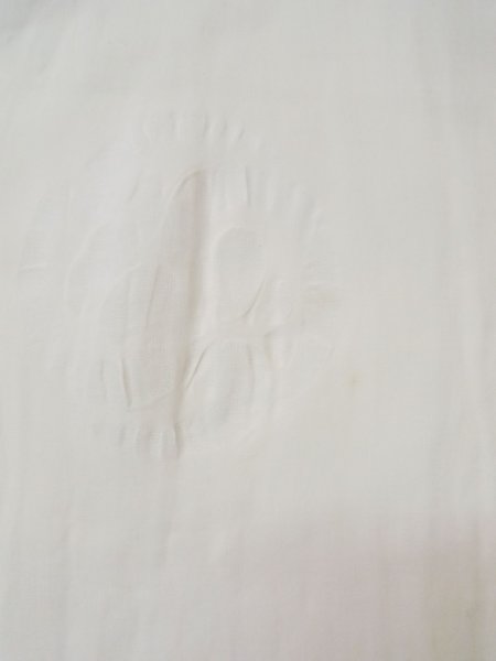 画像6: L0406I  襦袢 女性用着物  麻   オフ ホワイト,  【中古】 【USED】 【リサイクル】 ★☆☆☆☆ (6)