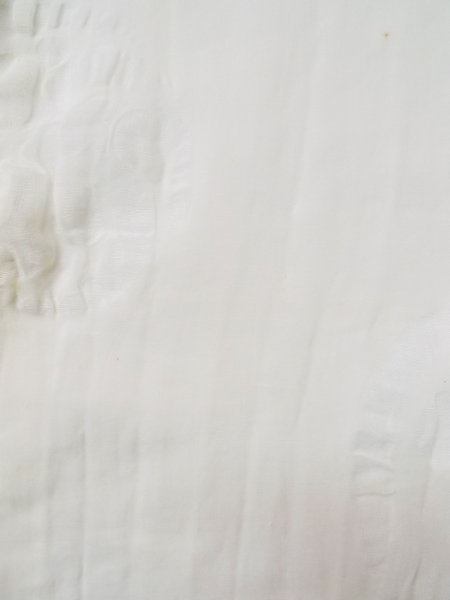 画像7: L0406I  襦袢 女性用着物  麻   オフ ホワイト,  【中古】 【USED】 【リサイクル】 ★☆☆☆☆ (7)
