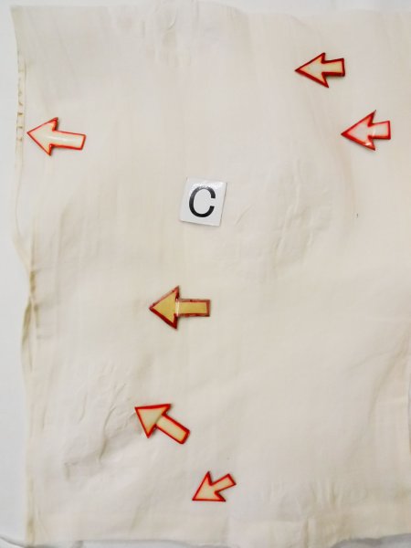 画像16: L0406I  襦袢 女性用着物  麻   オフ ホワイト,  【中古】 【USED】 【リサイクル】 ★☆☆☆☆ (16)