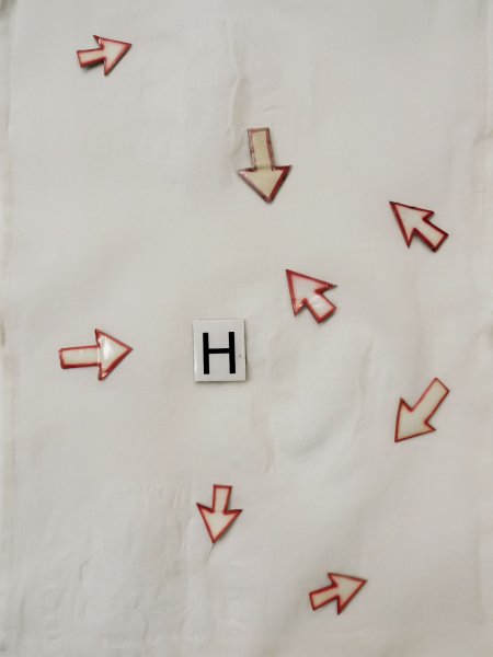 画像21: L0406I  襦袢 女性用着物  麻   オフ ホワイト,  【中古】 【USED】 【リサイクル】 ★☆☆☆☆ (21)