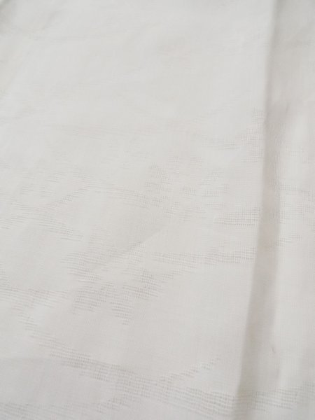 画像8: L0406J  襦袢 女性用着物  化繊   オフ ホワイト,  【中古】 【USED】 【リサイクル】 ★★☆☆☆ (8)