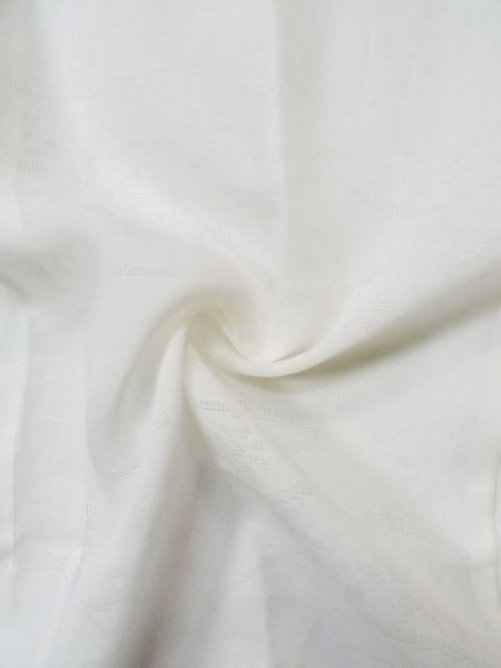 画像11: L0406J  襦袢 女性用着物  化繊   オフ ホワイト,  【中古】 【USED】 【リサイクル】 ★★☆☆☆ (11)