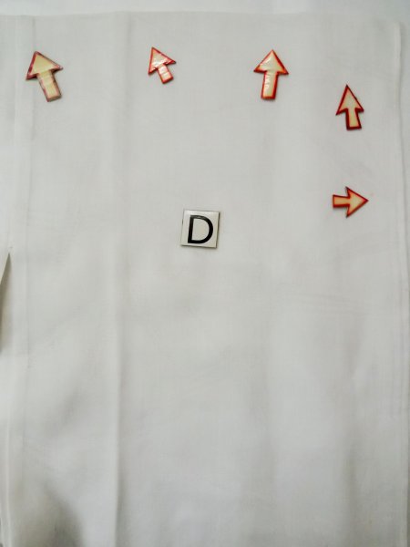 画像16: L0406K  襦袢 女性用着物  化繊   オフ ホワイト,  【中古】 【USED】 【リサイクル】 ★☆☆☆☆ (16)