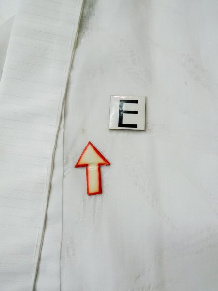 画像17: L0406K  襦袢 女性用着物  化繊   オフ ホワイト,  【中古】 【USED】 【リサイクル】 ★☆☆☆☆ (17)