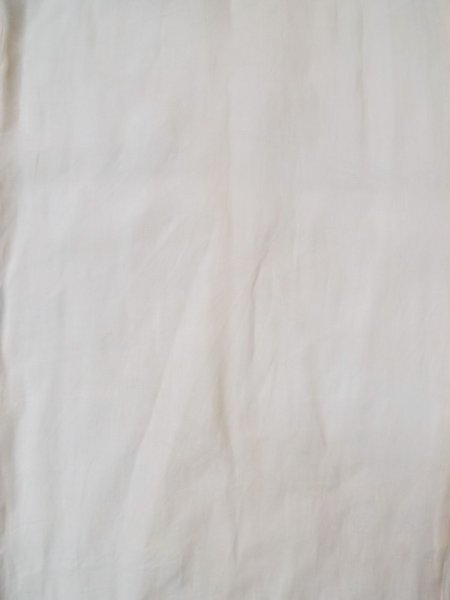 画像3: L0406L  襦袢 女性用着物 使用感あり。 麻   オフ ホワイト,  【中古】 【USED】 【リサイクル】 ★★☆☆☆ (3)