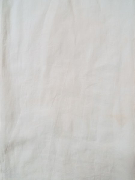 画像4: L0406L  襦袢 女性用着物 使用感あり。 麻   オフ ホワイト,  【中古】 【USED】 【リサイクル】 ★★☆☆☆ (4)