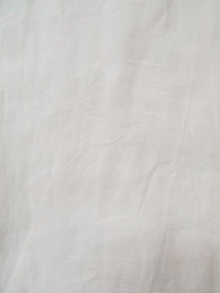 画像5: L0406L  襦袢 女性用着物 使用感あり。 麻   オフ ホワイト,  【中古】 【USED】 【リサイクル】 ★★☆☆☆ (5)