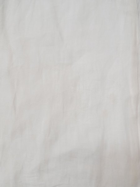 画像6: L0406L  襦袢 女性用着物 使用感あり。 麻   オフ ホワイト,  【中古】 【USED】 【リサイクル】 ★★☆☆☆ (6)