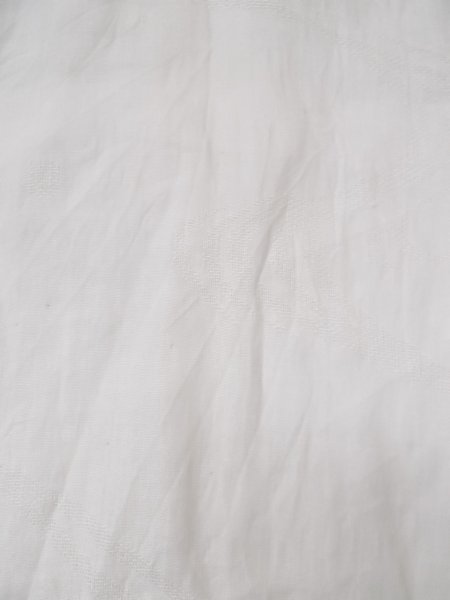 画像7: L0406L  襦袢 女性用着物 使用感あり。 麻   オフ ホワイト,  【中古】 【USED】 【リサイクル】 ★★☆☆☆ (7)