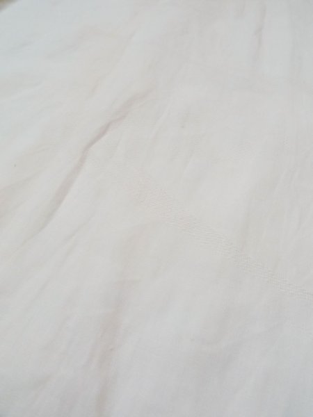 画像9: L0406L  襦袢 女性用着物 使用感あり。 麻   オフ ホワイト,  【中古】 【USED】 【リサイクル】 ★★☆☆☆ (9)