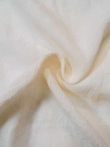 画像11: L0406L  襦袢 女性用着物 使用感あり。 麻   オフ ホワイト,  【中古】 【USED】 【リサイクル】 ★★☆☆☆ (11)