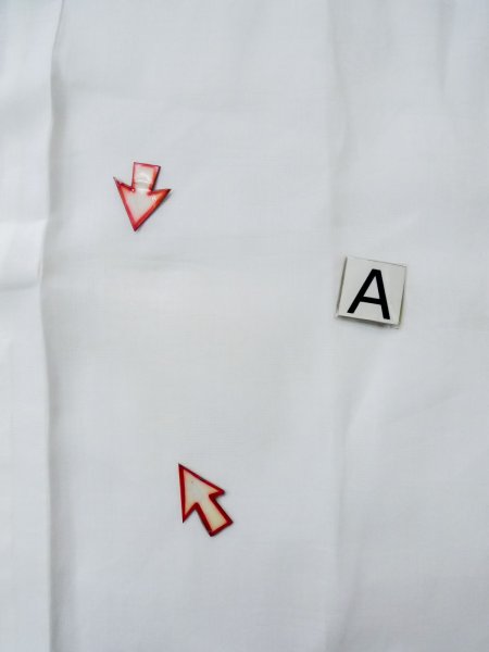 画像13: L0406O  襦袢 女性用着物  麻   藍,  【中古】 【USED】 【リサイクル】 ★★☆☆☆ (13)