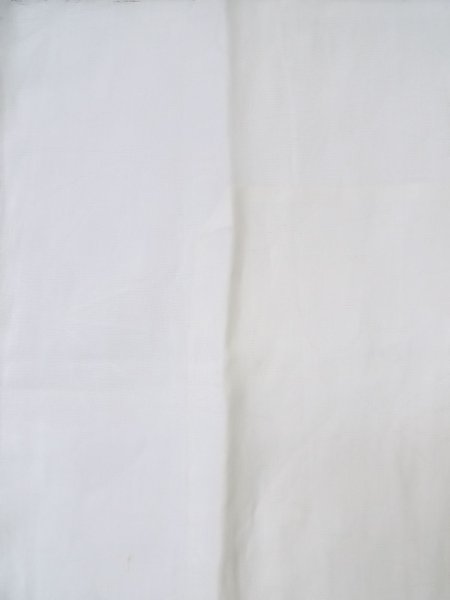 画像3: L0406P  襦袢 女性用着物 使用感あり。 麻   藍,  【中古】 【USED】 【リサイクル】 ★★☆☆☆ (3)