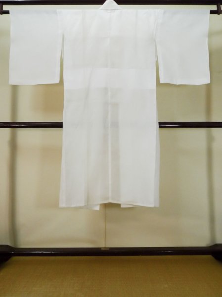 画像2: L0406S  襦袢 女性用着物  化繊   藍,  【中古】 【USED】 【リサイクル】 ★☆☆☆☆ (2)