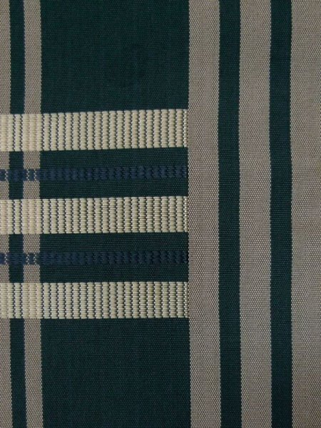 画像7: L0407A 半幅帯 女性用着物 シルク(正絹) 淡い 甘い えんじ チェック柄 【中古】 【USED】 【リサイクル】 ★☆☆☆☆ (7)