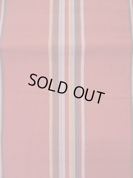 画像6: L0407B 半幅帯 女性用着物 シルク(正絹) 甘い ダークな 山吹 線 【中古】 【USED】 【リサイクル】 ★★☆☆☆ (6)