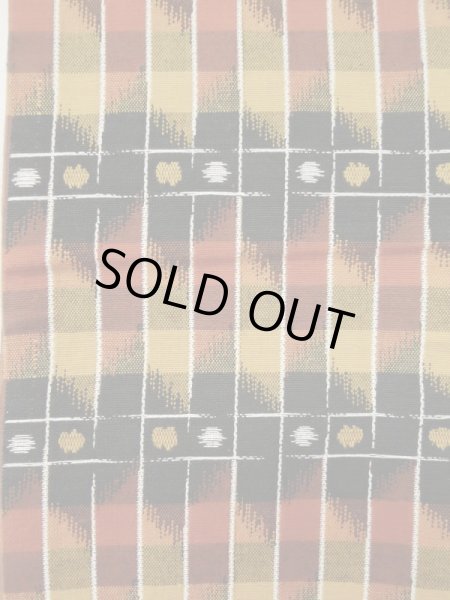 画像3: L0407F 半幅帯 女性用着物 綿   黒 ぼかし 【中古】 【USED】 【リサイクル】 ★★★★☆ (3)