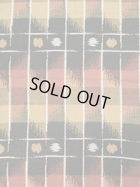 画像5: L0407F 半幅帯 女性用着物 綿   黒 ぼかし 【中古】 【USED】 【リサイクル】 ★★★★☆ (5)