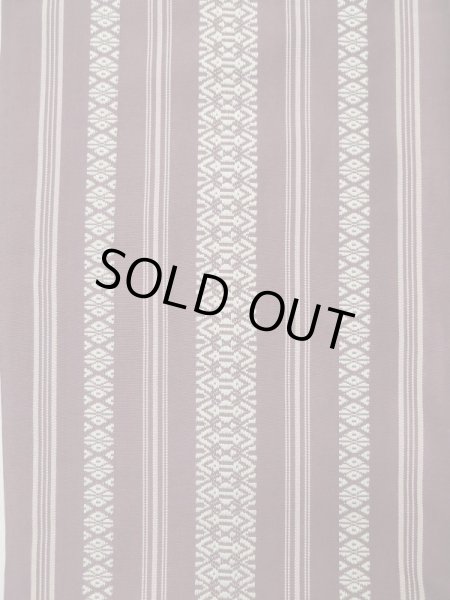 画像3: L0407J 半幅帯 女性用着物 シルク(正絹) 淡い  ローズ 線 【中古】 【USED】 【リサイクル】 ★★★☆☆ (3)