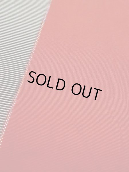 画像9: L0407N 半幅帯 女性用着物 シルク(正絹)   ティール(青緑) 縞 【中古】 【USED】 【リサイクル】 ★★★☆☆ (9)