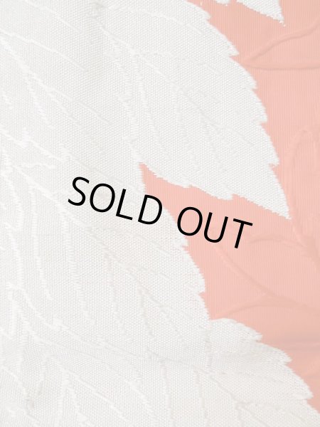 画像4: L0407P 半幅帯 女性用着物 シルク(正絹)   藤 葉 【中古】 【USED】 【リサイクル】 ★★☆☆☆ (4)